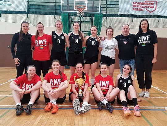Świetna gra koszykarek AWF w Akademickich Mistrzostwach Polski