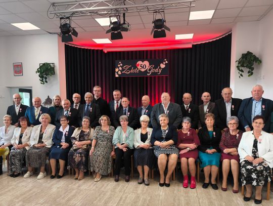 Konstantynów. Świętowali złote gody