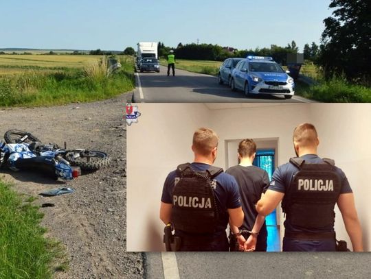 Lubelskie: 18-latek tymczasowo aresztowany. Spowodował wypadek i uciekł z miejsca