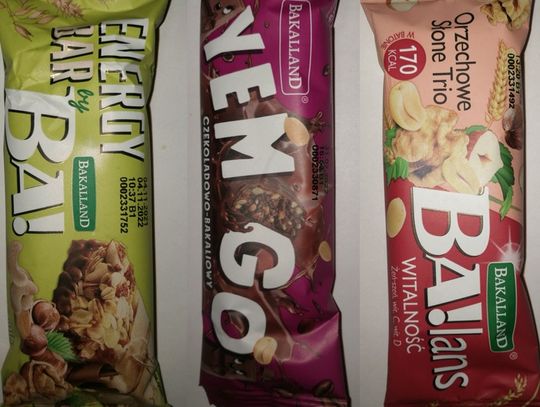 Szkło w popularnych batonikach firmy z Janowa Podlaskiego