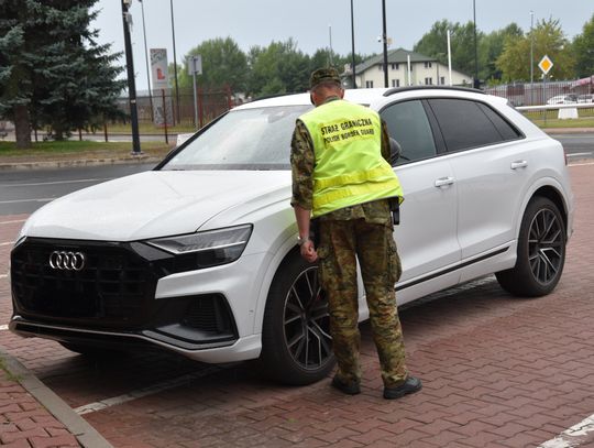 Terespol: Audi warte pół mln zł nie wyjechało z Polski. Było kradzione