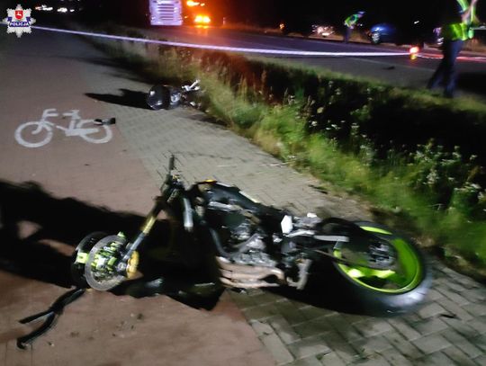 Tragedia na krajowej dwójce. Nie żyje motocyklista