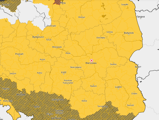 Trzy ostrzeżenia meteo dla lubelskiego. Uwaga na oblodzenia i silny wiatr!