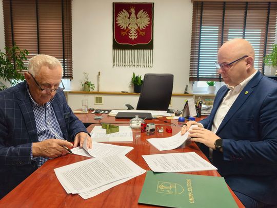 Umowa na przebudowę drogi w Zalesiu i Lachówce Dużej podpisana