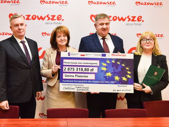 Unijne miliony dla Platerowa