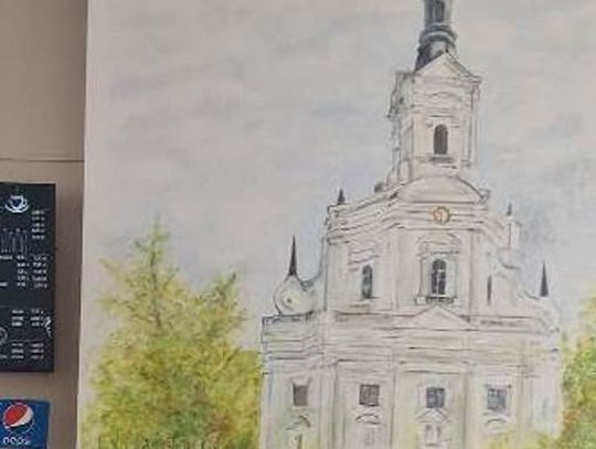 W "Jadłodajni u oblatów" powstał obraz przestawiający bazylikę