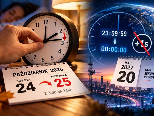 W weekend cofamy zegarki