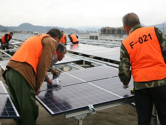 W Zakanalu protestowali przeciw farmie fotowoltaicznej