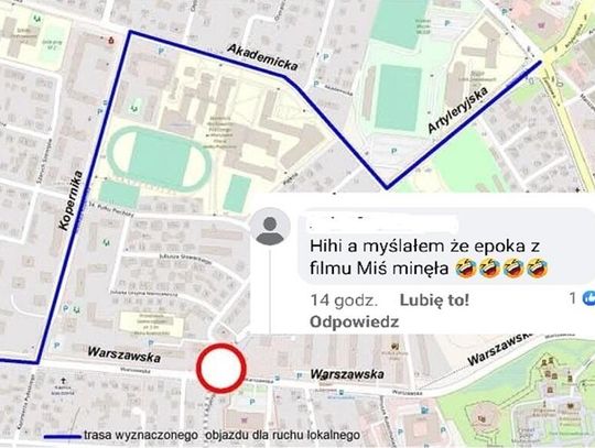 Warszawska znów zamknięta. Internauci wspominają "Misia"