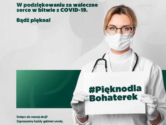 Wesprzyj lekarki i pielęgniarki – dołącz do akcji #PięknoDlaBohaterek!