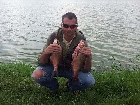 Wielkie wędkarskie emocje nad zbiornikiem Mosty