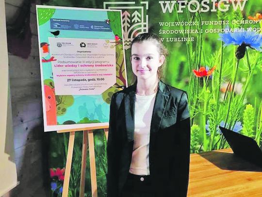 Wisznice: Dominika laureatką programu stypendialnego 