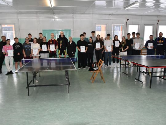 Wisznice najlepiej grają w tenisa stołowego