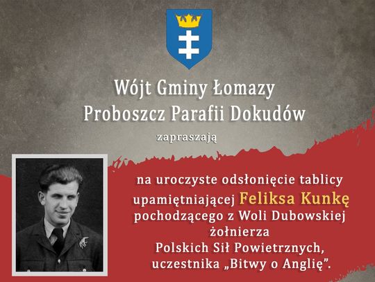 Wola Dubowska. Upamiętnią Feliksa Kunkę