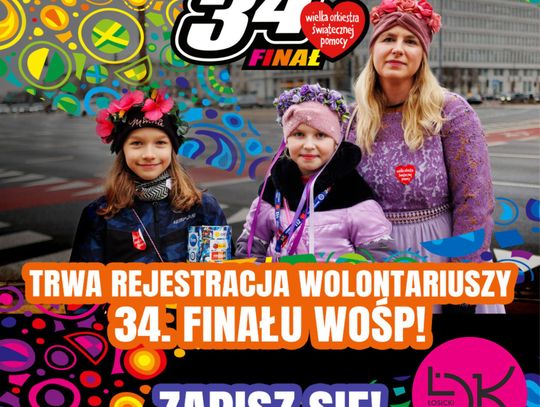 WOŚP Łosice rusza po raz kolejny! Trwa rekrutacja wolontariuszy