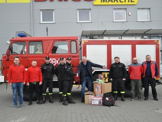 Wsparli strażaków z OSP Stołpno