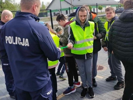 Wychowankowie SOSW w Zalutyniu odwiedzili posterunek
