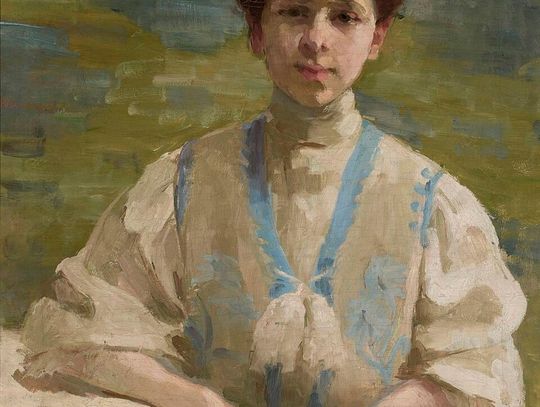 Olga Boznańska, autoprotret