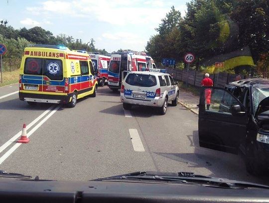 Wypadek na skrzyżowaniu w Sławatyczach. Sześć osób w szpitalu!