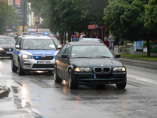 Wypadek na Terebelskiej. Utrudnienia w ruchu