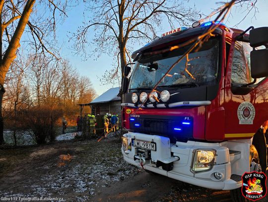 Lubelskie. Wypadek tuż przed Wigilią. Senior wpadł do wykopu [ZDJĘCIA]