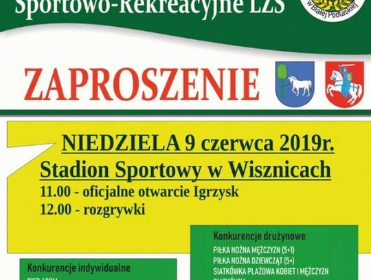 Zapraszają na Igrzyska w Wisznicach