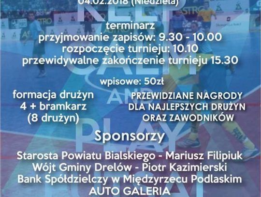 Zapraszają na piłkarski turniej w Drelowie