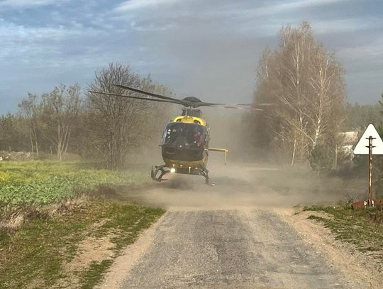 Zderzenie nastoletnich motocyklistów. Wezwano LPR