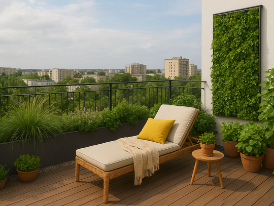 Zielony azyl w centrum Białej Podlaskiej – jak stworzyć ogród na balkonie lub dachu?