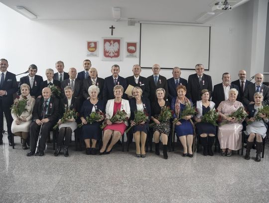 Złote pary odebrały gratulacje za pół wieku małżeństwa