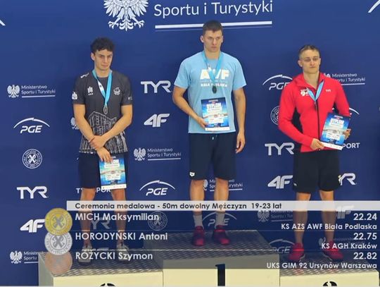 Złoty medal i fantastyczny rezultat Micha
