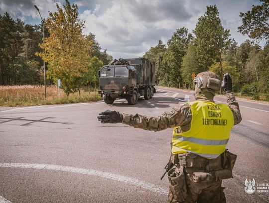 Na drogach trwa wzmożony ruch wojsk.  Rozpoczęła się operaja Żelazny Obrońca-25