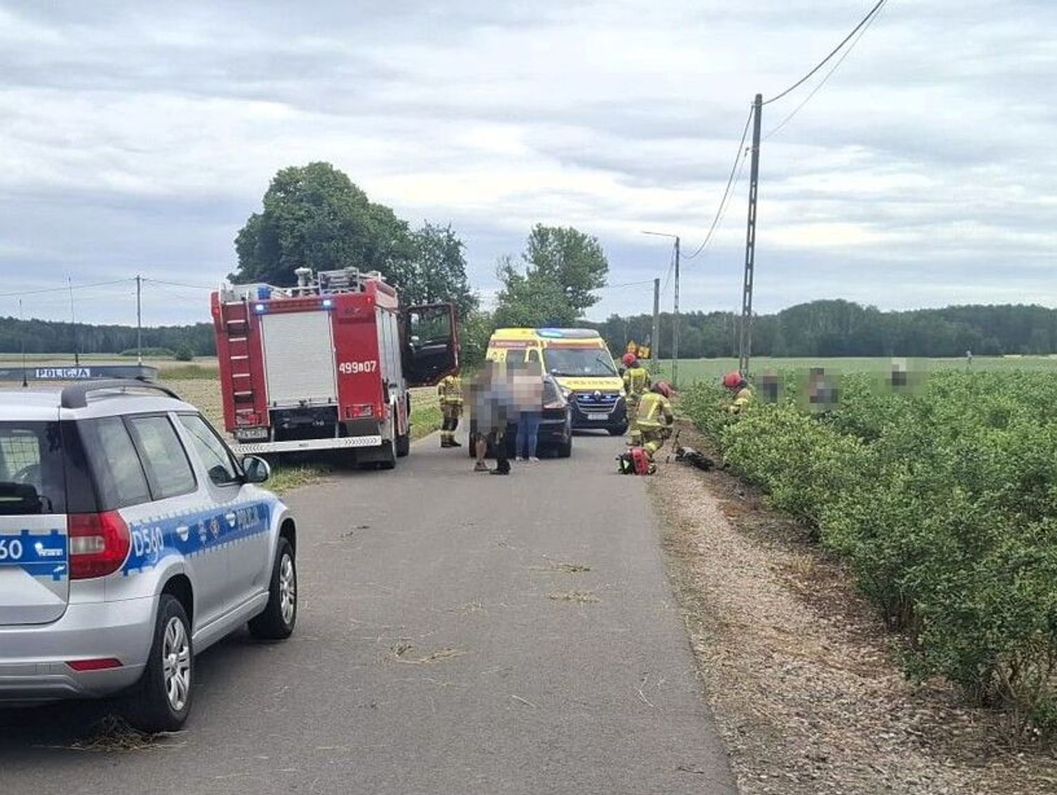 6-latek wjechał minicrossem prosto w Forda. Dziecko trafiło do szpitala [ZDJĘCIA]