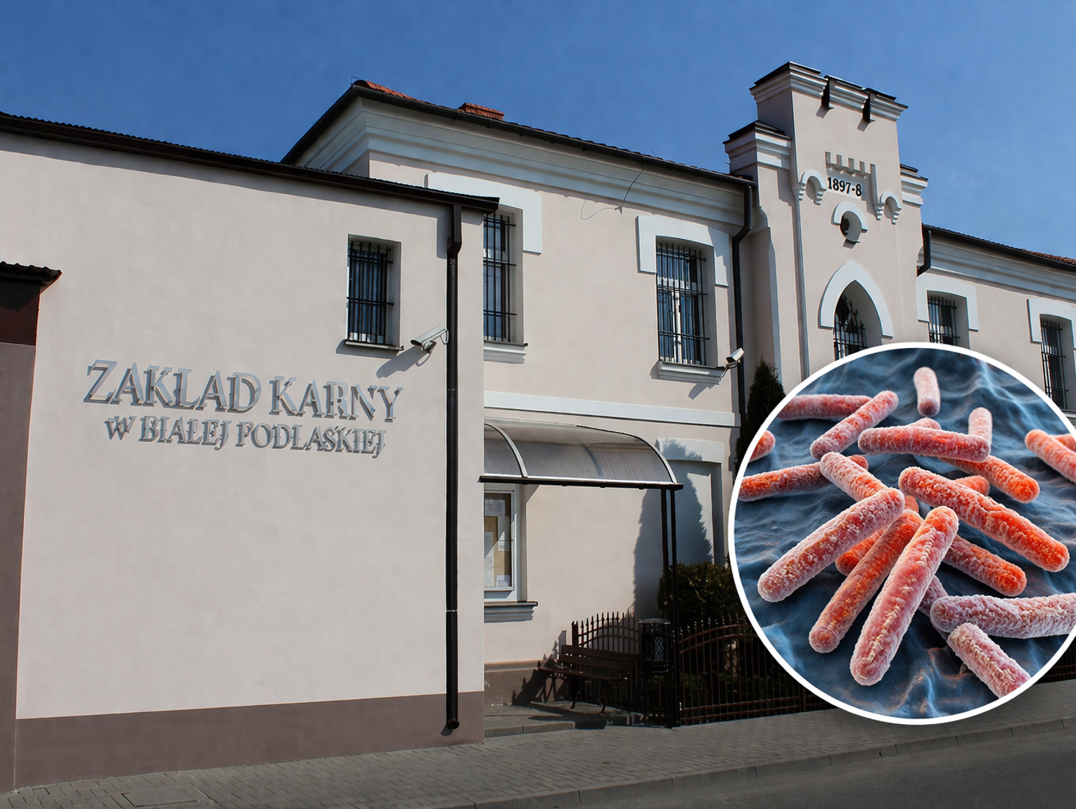 Biała Podlaska. Chory na gruźlicę wydawał więzienne posiłki