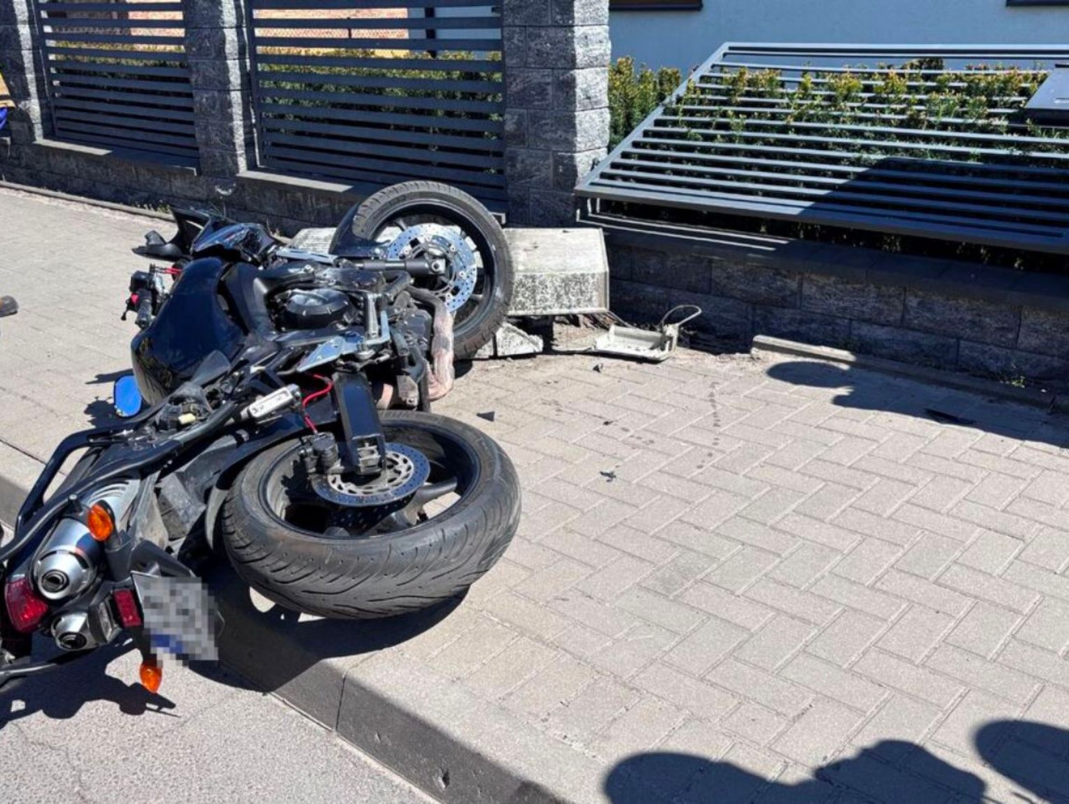 Biała Podlaska. Cztery zdarzenia z udziałem motocyklistów