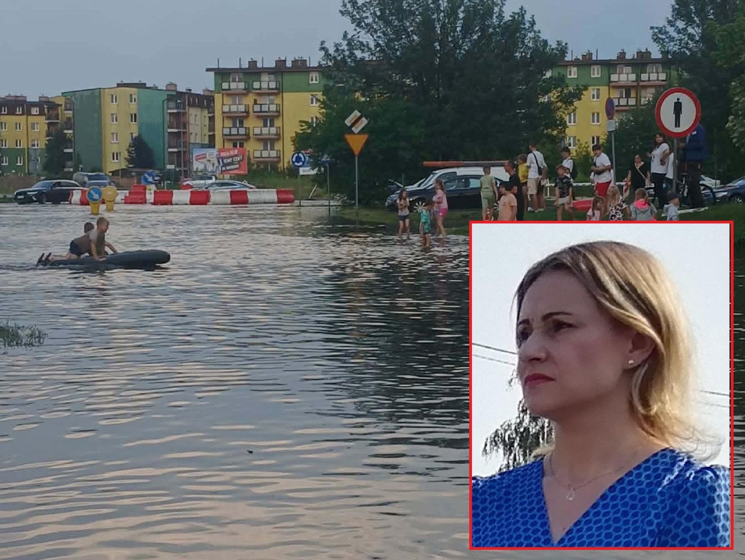 BIAŁA PODLASKA: Kanalizacja deszczowa jest wydolna. Problem to mieszkańcy na pontonach