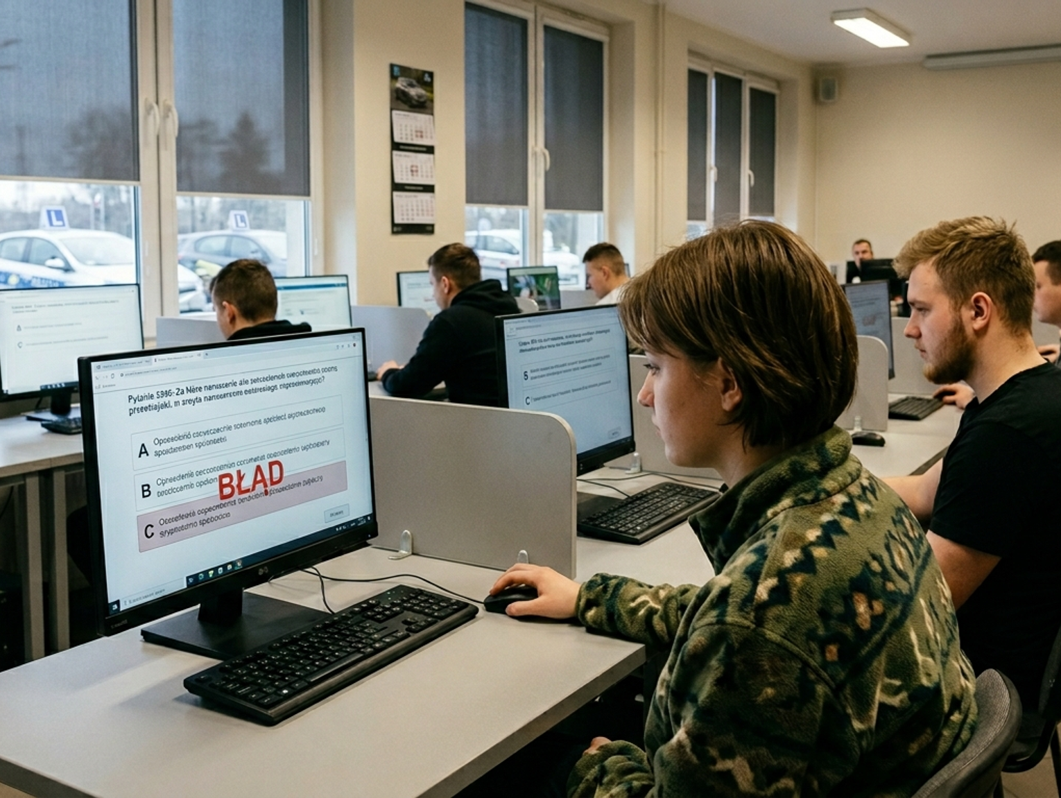 Skandal z egzaminami na prawo jazdy