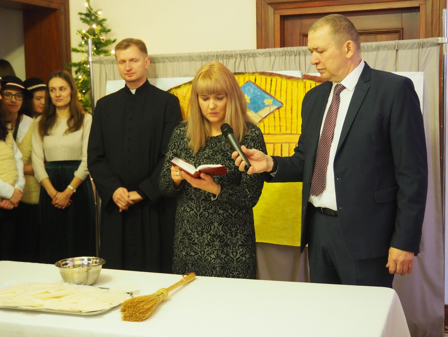 Biała Podlaska, Wigilia Caritas przy wspólnym stole