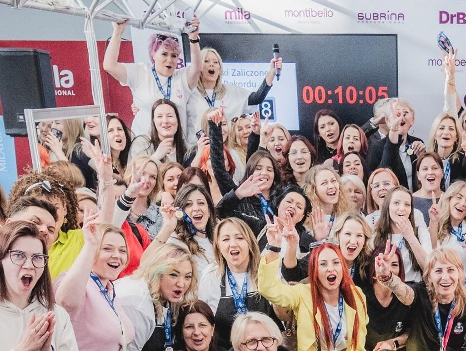 Bialczanka biła rekord Guinnessa w koloryzacji