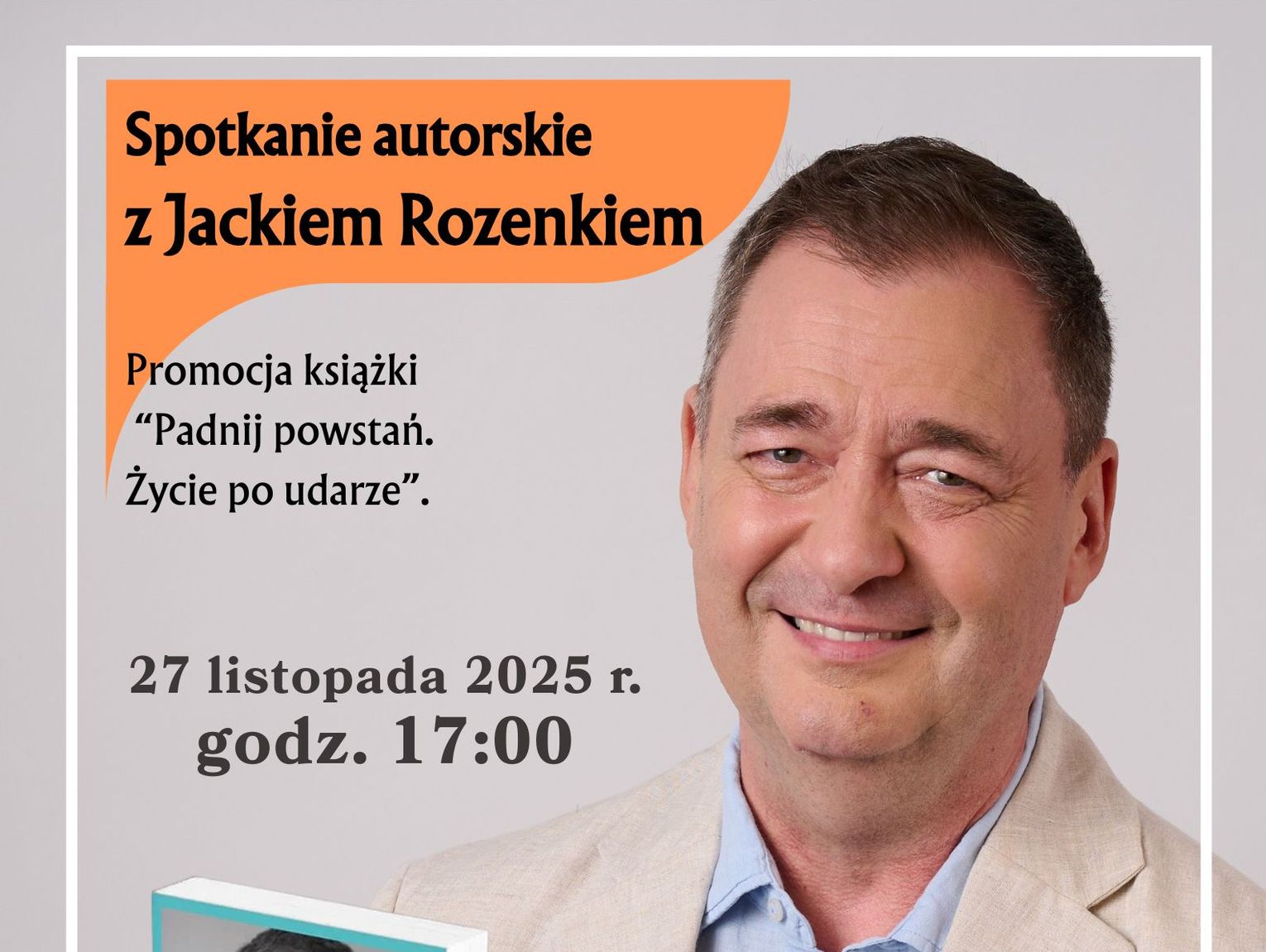Do Białej Podlaskiej przyjedzie Jacek Rozenek
