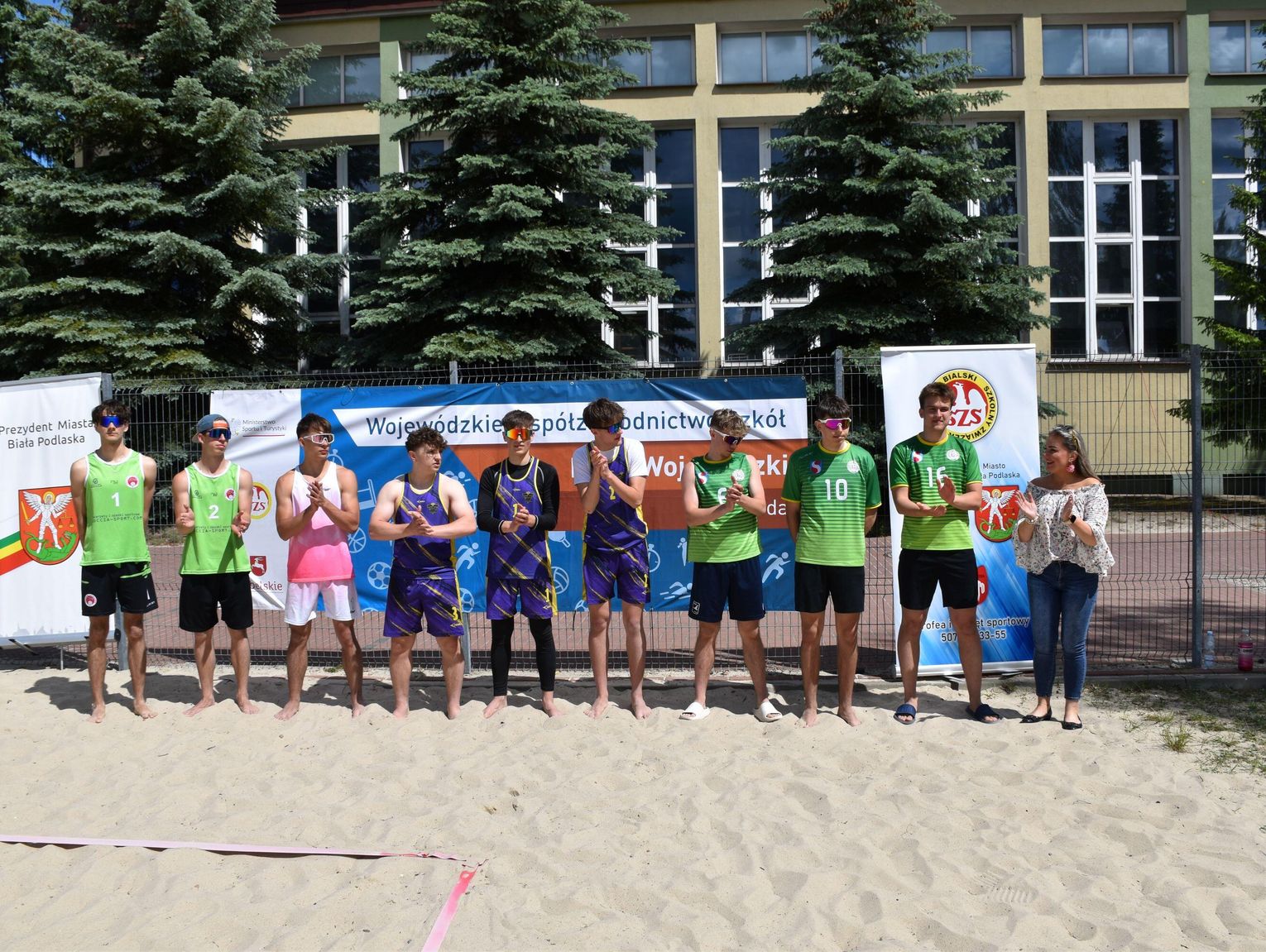 Finał wojewódzki w siatkówce plażowej – triumf V LO Lublin