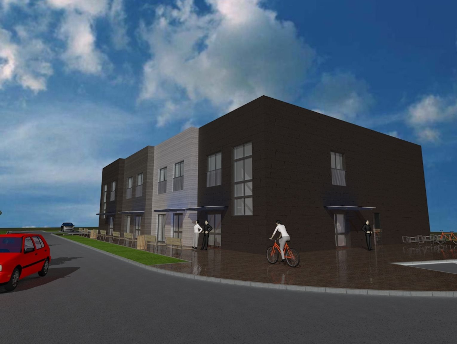 Gmina Międzyrzec Podlaski. Centrum Aktywności Kulturalnej w Halsach na ukończeniu