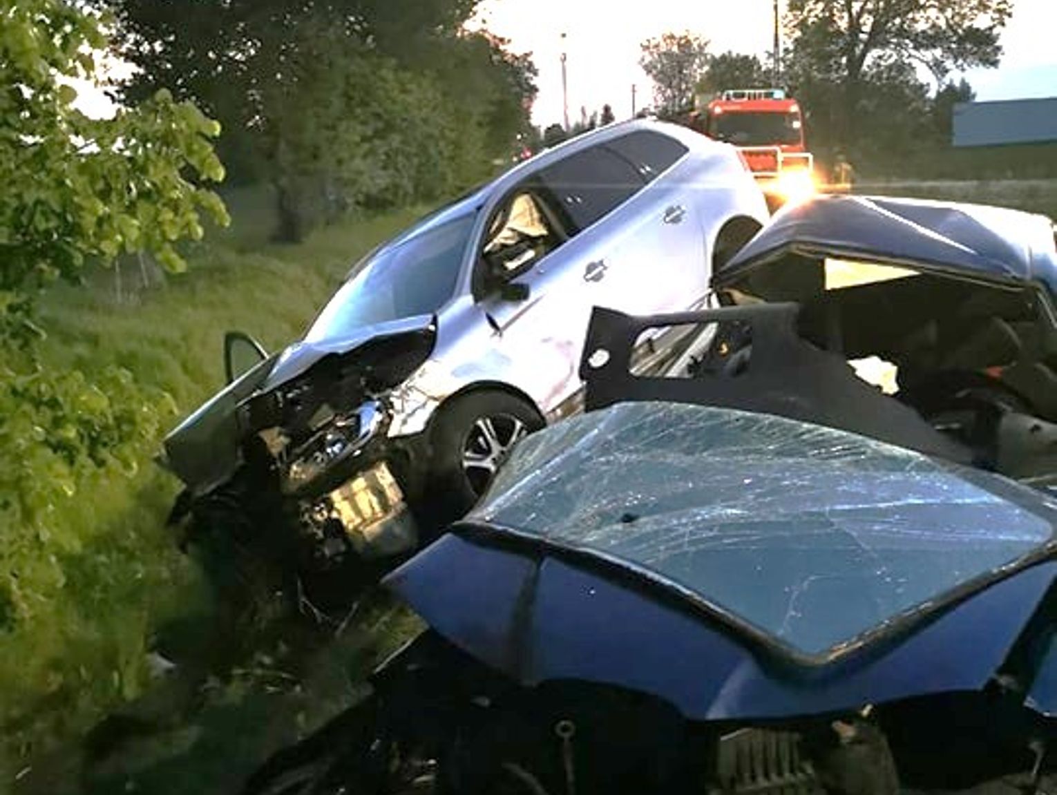 Groźny wypadek w Łosicach. 23-latka w stanie ciężkim