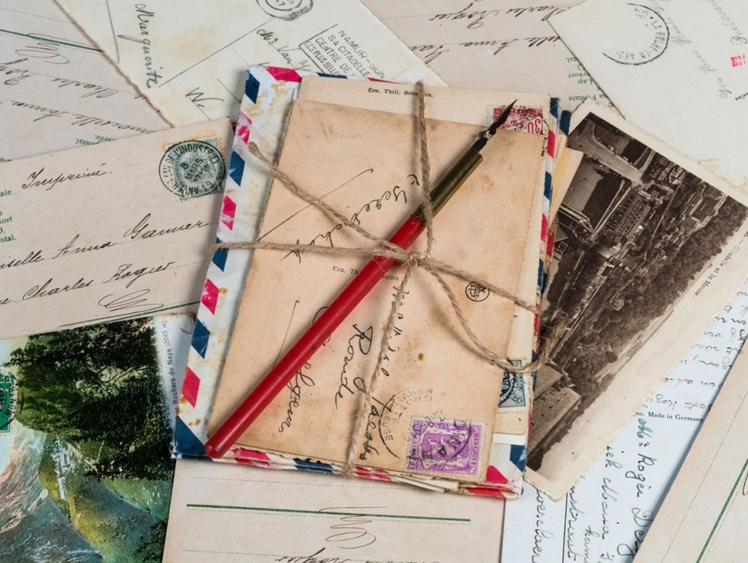 Historia pocztówek na konferencji