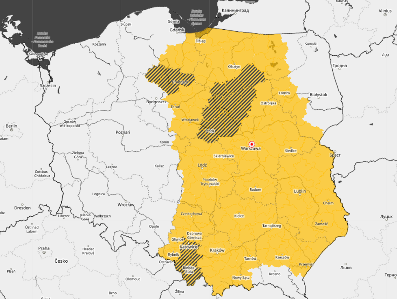 Idzie gwałtowny deszcz? IMGW ostrzega przed burzami