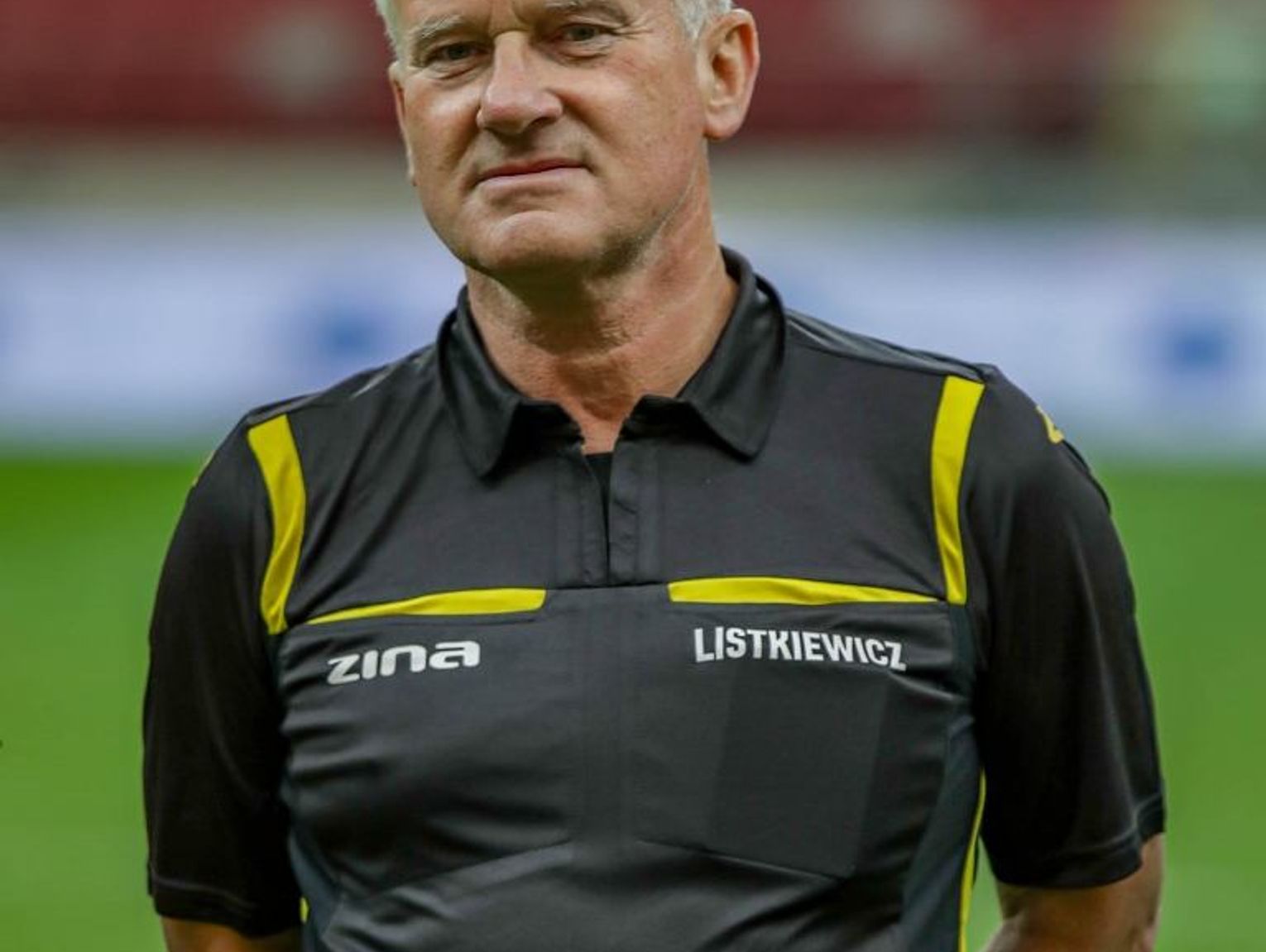 Janów Podlaski. Michał Listkiewicz udzieli wywiadu wójtowi