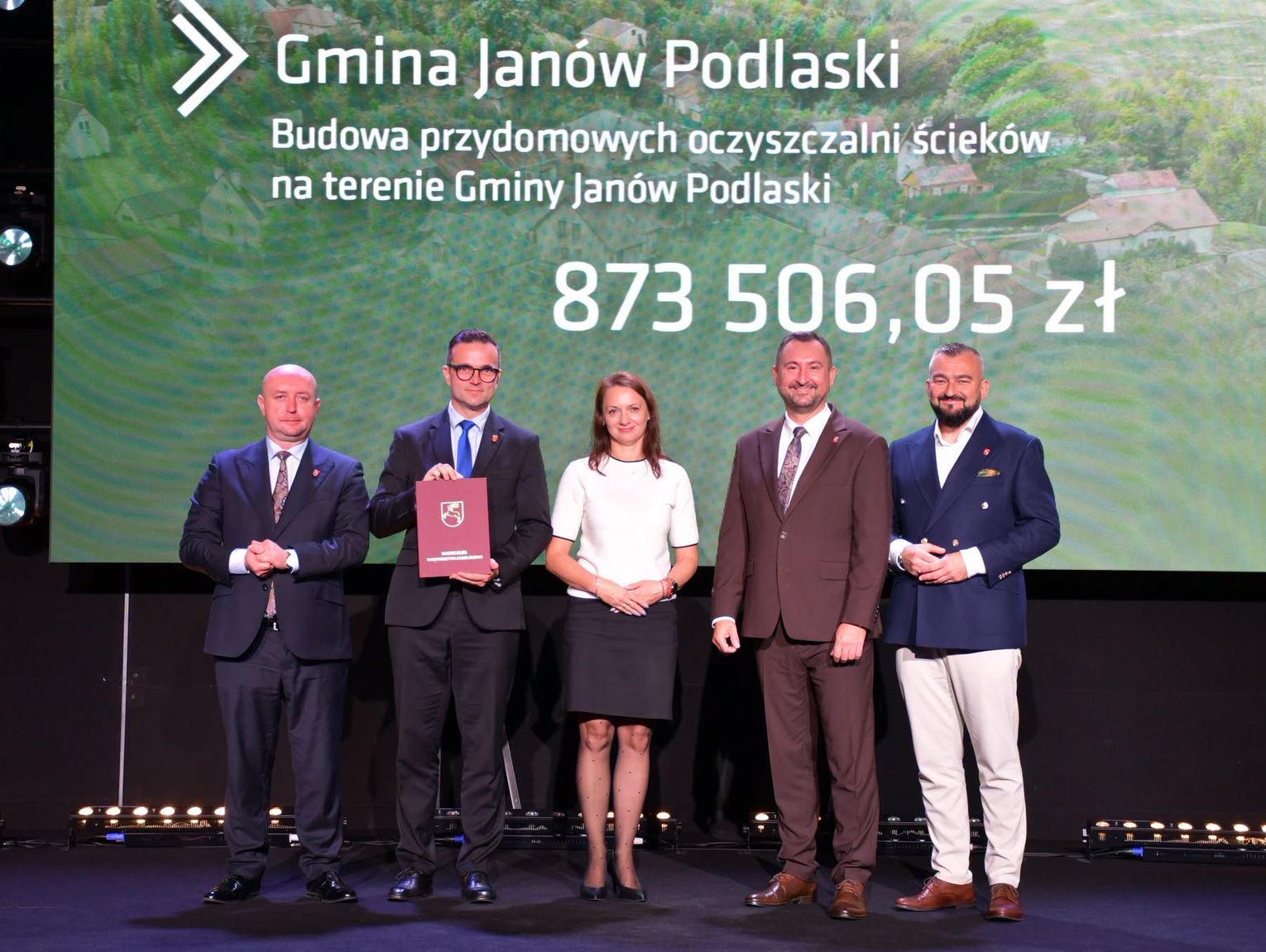 Janów Podlaski. Prawie 900 tys. zł na przydomowe oczyszczalnie ścieków