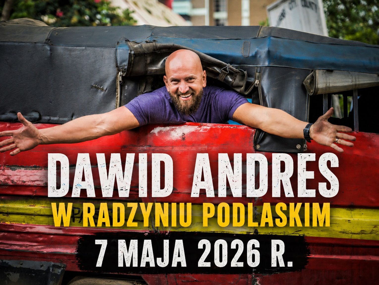 Kierujący „Ciężarówką przez Stany”, wjeżdża do Radzynia