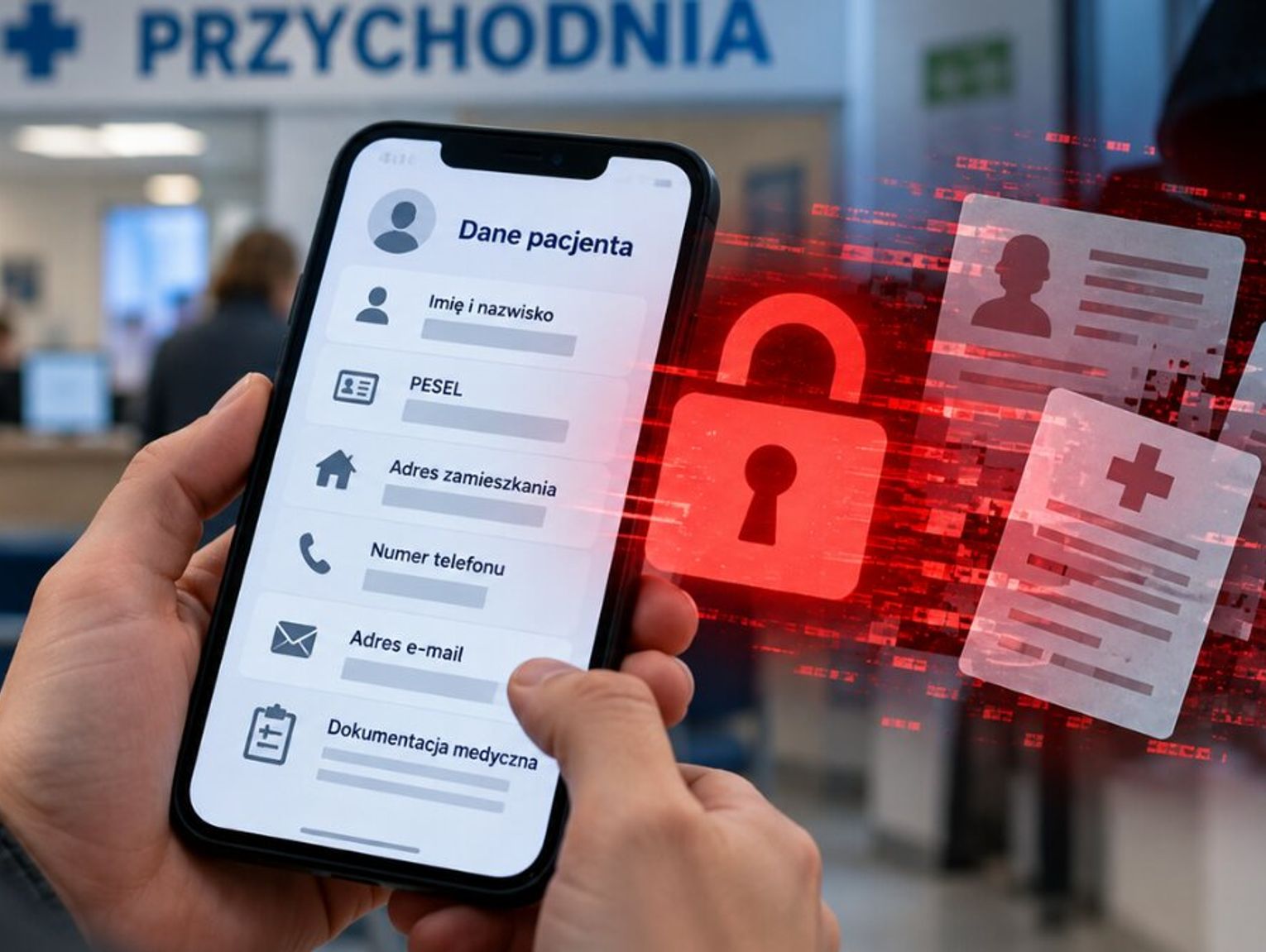 Kolejny wyciek danych pacjentów. Trafiły w ręce przestępców