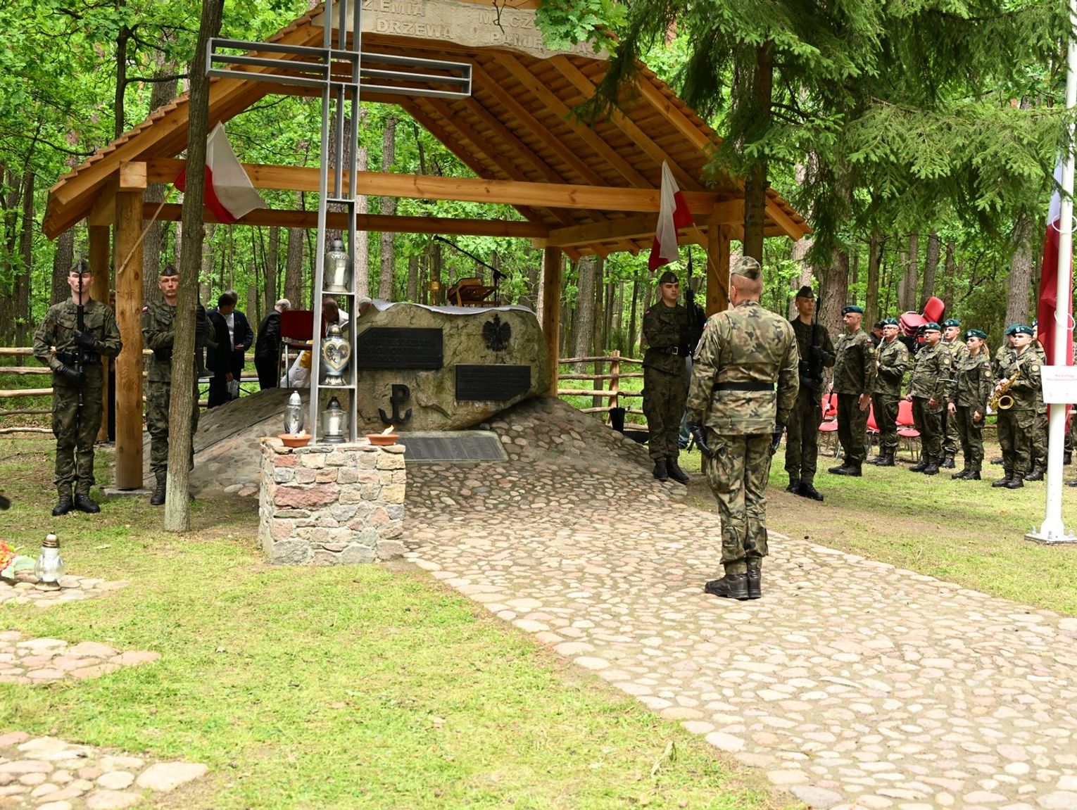 Las Baran po raz kolejny oddał hołd poległym